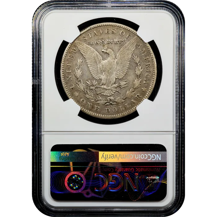1903-S Micro S VAM-2 variety showing undersized S mintmark compared to standard S mintmark on Morgan dollar